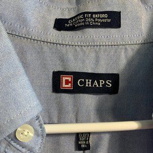 Chaps blue oxford shirt